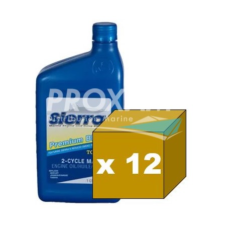 HUILE MOTEUR TCW3 SIERRA SEMI SYNT 946ML (CARTON DE 12)