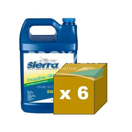 HUILE MOTEUR 15W40 SIERRA MINERALE DIESEL 3.78L (CARTON DE 6)