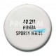 AEROSOL PEINTURE HONDA SPORTY WHITE 400ML