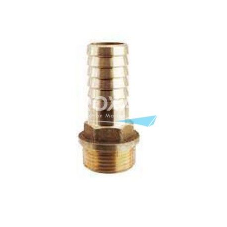 RACCORD DROIT LAITON CR 3/4'' Ø22MM