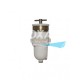 PREFILTRE GASOIL SEPARATEUR D'EAU BOL ALU 228L/H