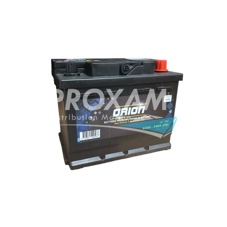 BATTERIE DEMARRAGE ORION 12V 50AH 450A(EN) 207x175x190MM